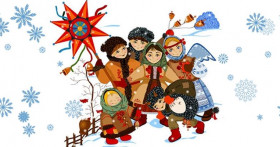 Рождественские колядки на 13 января, прикольные и короткие