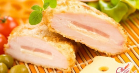 Рецепт котлеты “синяя лента” или просто кордон блю