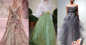Цветные свадебные платья 2016, чтобы заявить о себе громко!
