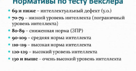Для каких целей у детей проводится тест Векслера?