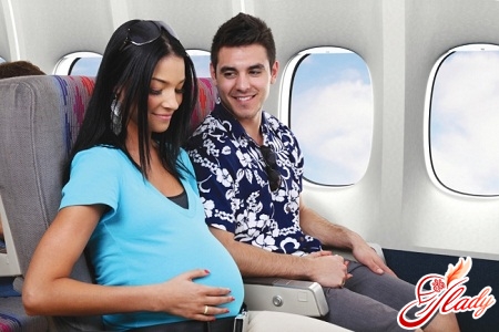 беременность и самолет
