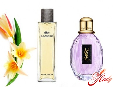 «Lacoste Pour Femme» и «Parisienne» от «Yves Saint Laurent»