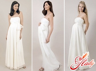 свадебные платья для беременных в греческом стиле
