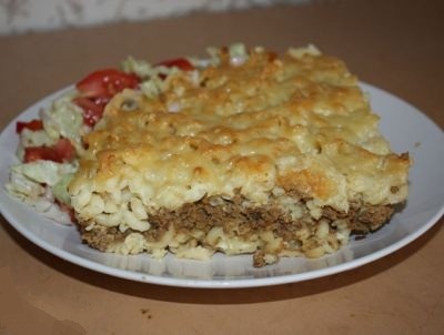 Макаронник – рецепт сытной запеканки