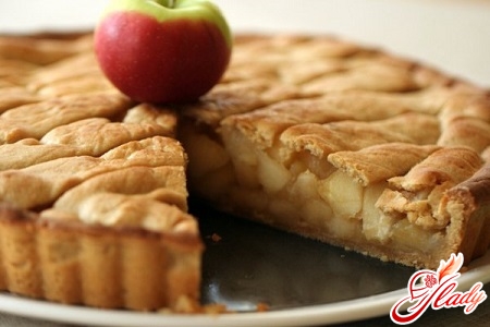 пирог с яблоками шарлотка