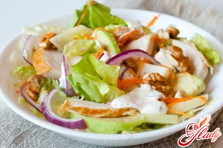 Рецепты салатов с курицей простые и вкусные с фото пошагово