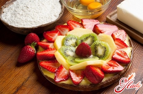 желейный торт с фруктами