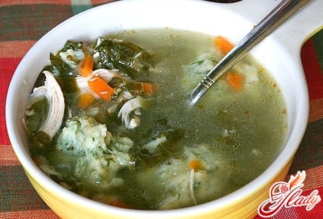 вкусный щавелевый суп