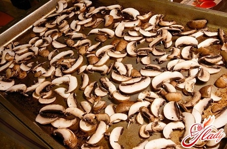 сушка грибов в духовке