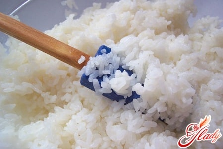 приготовление риса в кастрюле